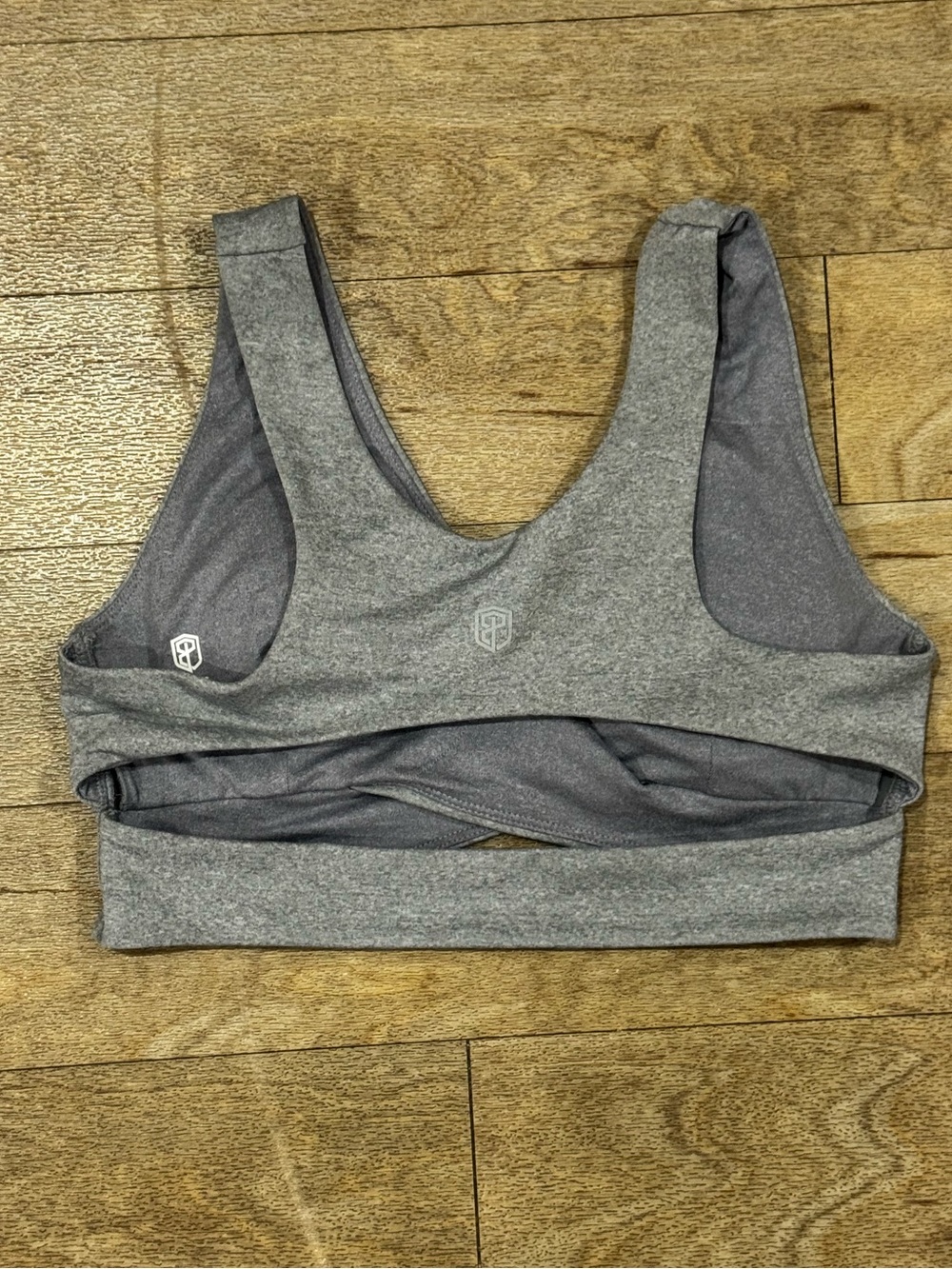 Born Primitive Rari Lux Crossover Sports Bra Grey Size Small
